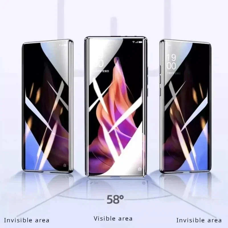 Anti Spy Privacy Glass Case - Funda de Privacidad Antiespía para Huawei