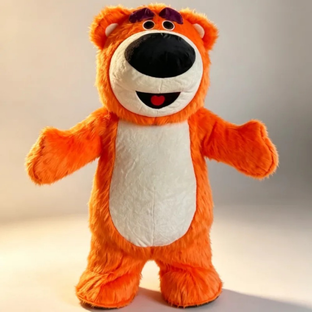 Chargers - Disfraz de Mascota de Oso Naranja