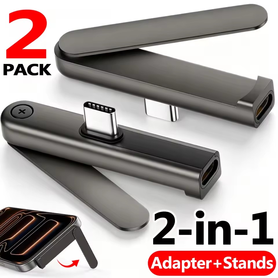 Phone Stands - 2/1PCS Adaptador plegable con soporte de