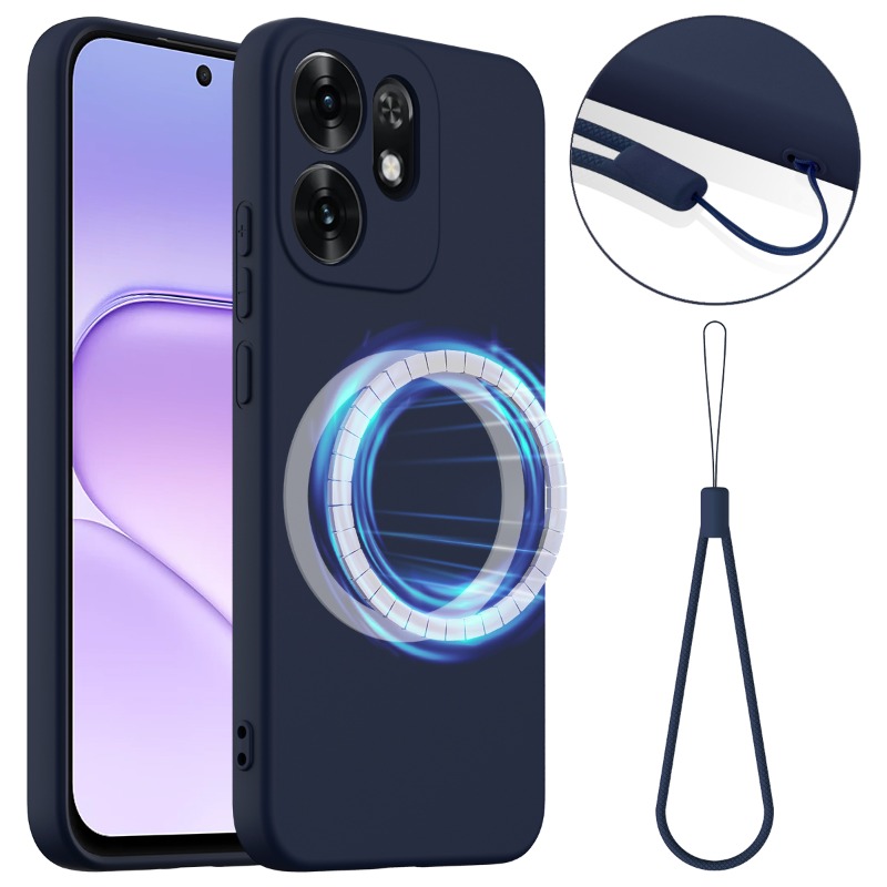 Liquid Silicone Magnetic Phone Case - Funda Magnética Antigolpes de Silicona Líquida