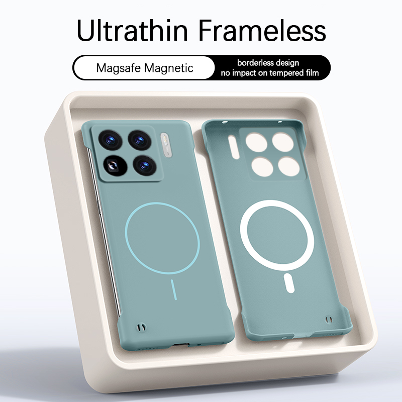 Ultra Thin Frameless Phone Cover - Funda Magnética para Teléfono Xiaomi 15