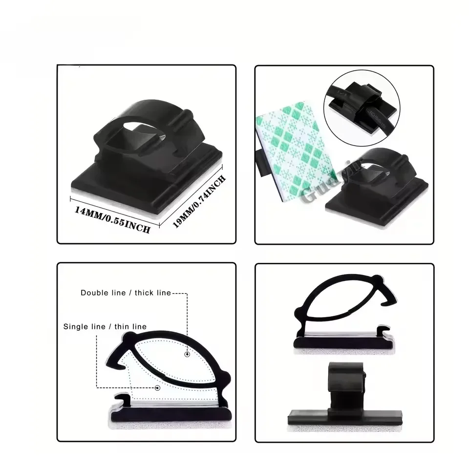 Abrazadera adhesiva para cable - Chargers reseña y precio