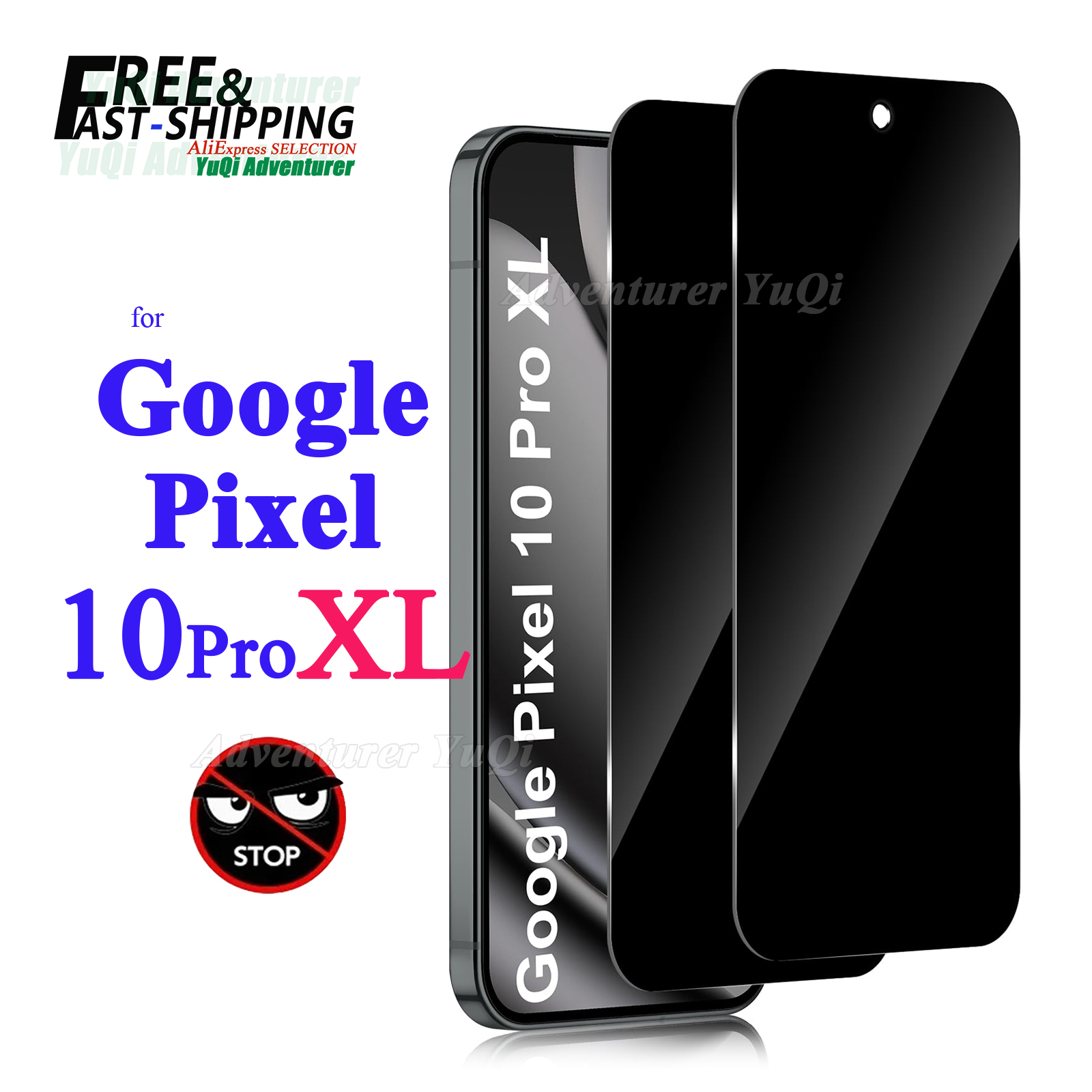 Protector de pantalla antiespí - Anti Spy Privacy Glass Case reseña y precio
