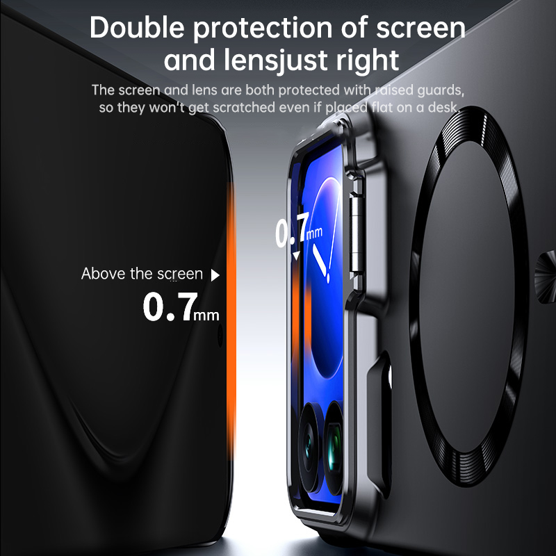 Soporte de Lente Metálico Ultr - Ultra Thin Frameless Phone Cover reseña y precio