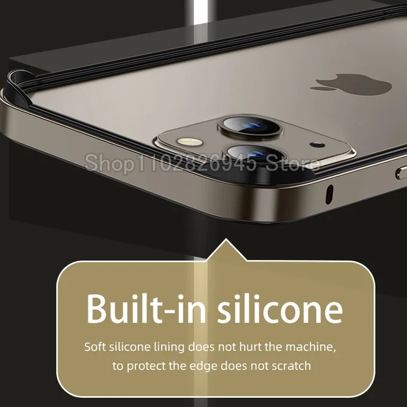 Funda híbrida de silicona y al - Metal Bumper Aluminum Frame Case reseña y precio