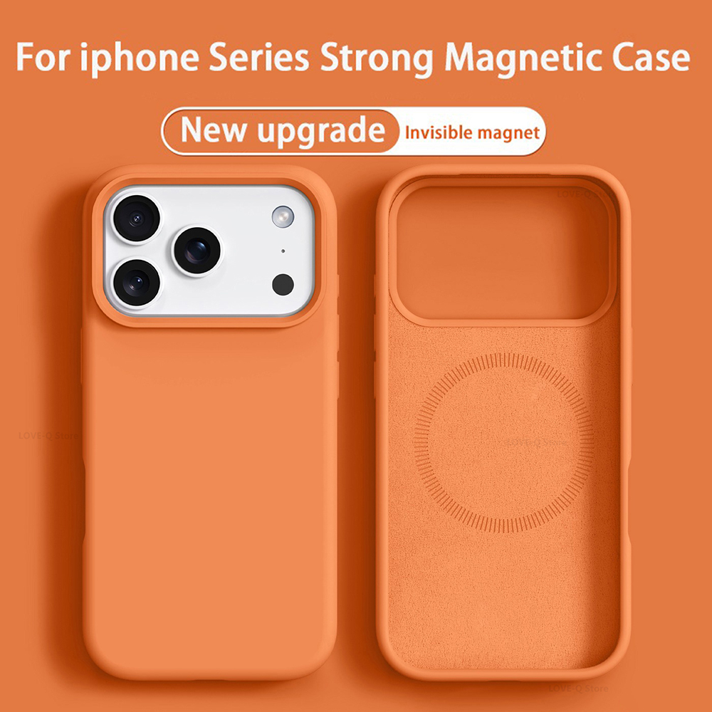 Funda de teléfono MagSafe magn - Liquid Silicone Magnetic Phone Case reseña y precio