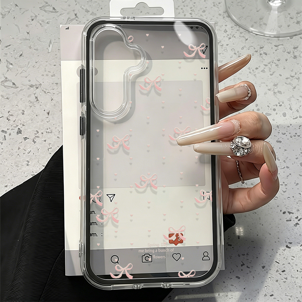 Funda de Teléfono Suave con La - Clear Shockproof Bumper Case reseña y precio