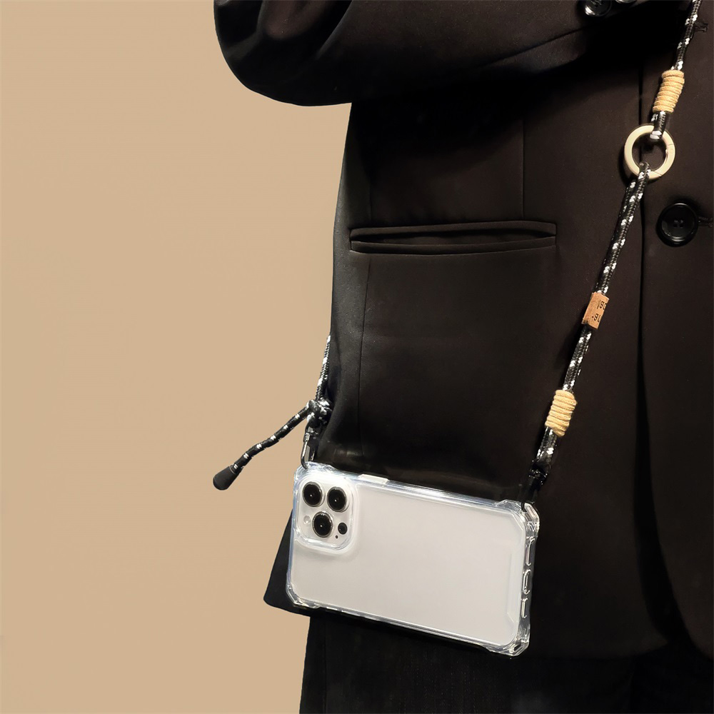 Cordón con correa, funda cruza - Crossbody Lanyard Neck Strap Case reseña y precio
