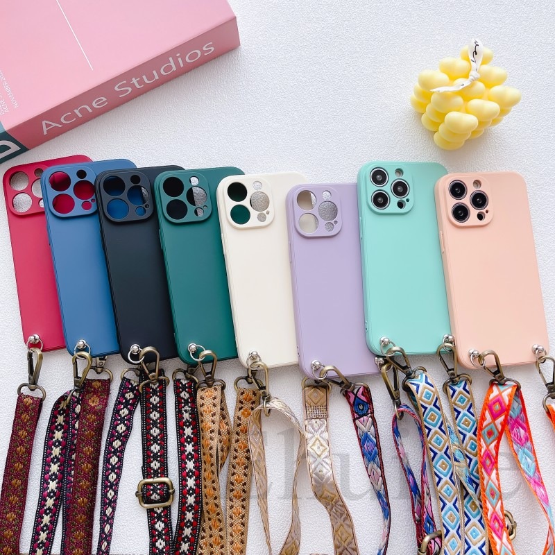 Funda clásica con correa para  - Crossbody Lanyard Neck Strap Case reseña y precio
