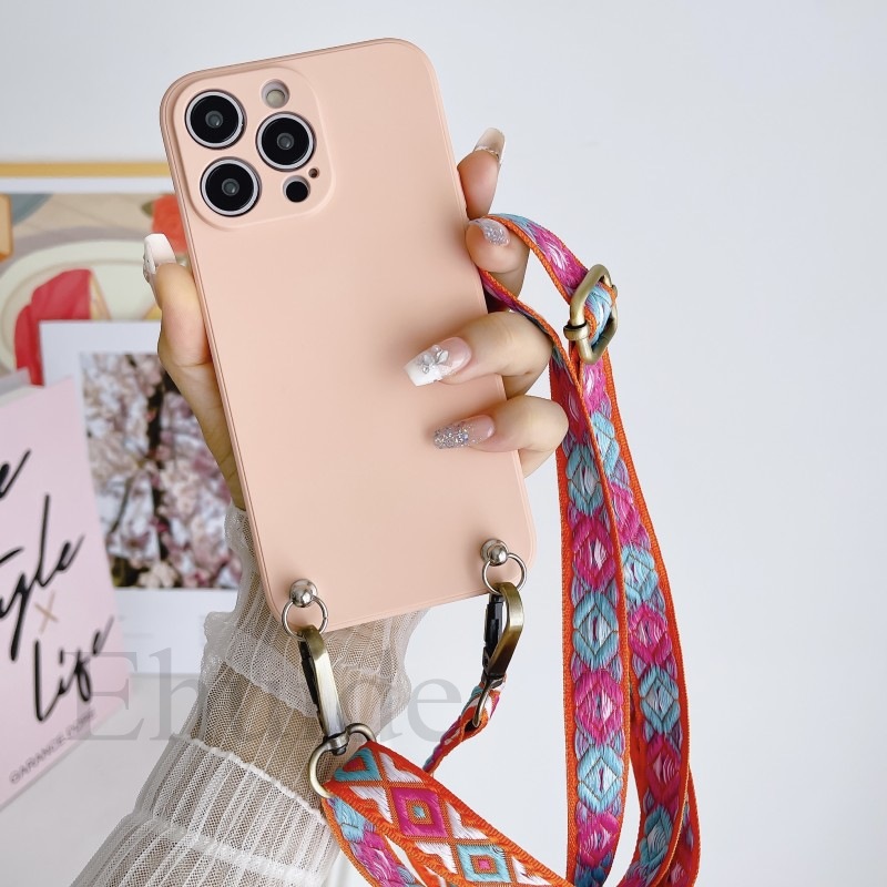 Funda clásica con correa para  - Crossbody Lanyard Neck Strap Case reseña y precio