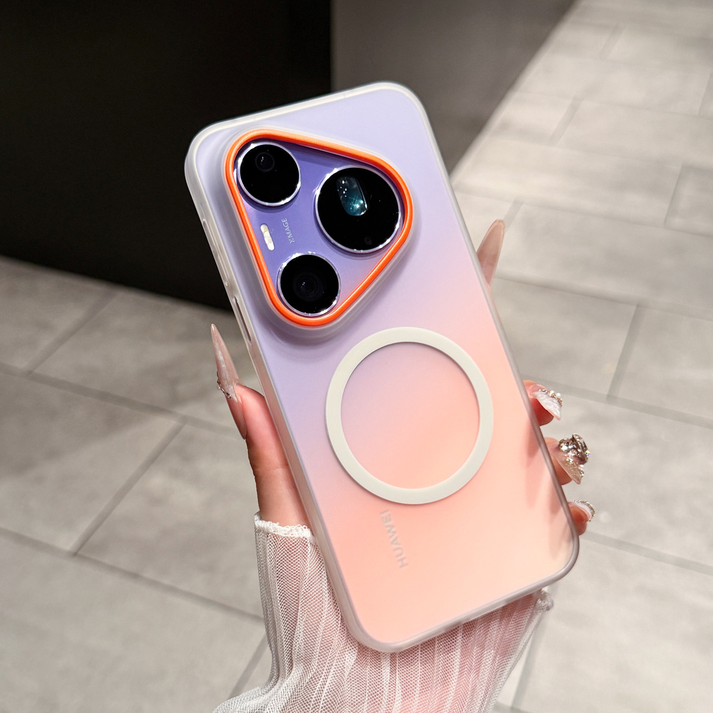Funda magnética para HUAWEI Pu - Matte Hard Pc Back Case reseña y precio